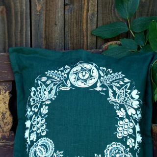 Len prany forest green