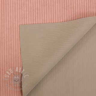 Sztruks HUGGY bois de rose