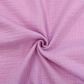 Podwójna gaza/muslin light pink ORGANIC