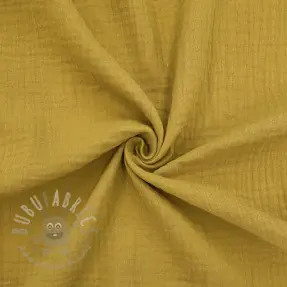 Muślin double gauze gold ORGANIC