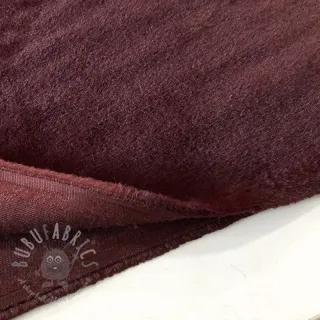 Sztuczne futro SMOOTH bordeaux