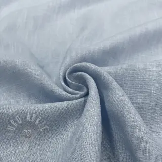 Len enzymatycznie prany baby blue