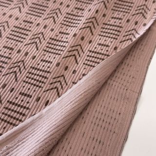 Sztruks STRETCH Emblem old pink