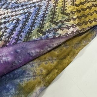 Tkanina bawełniana UNIQUE BATIK design D purple