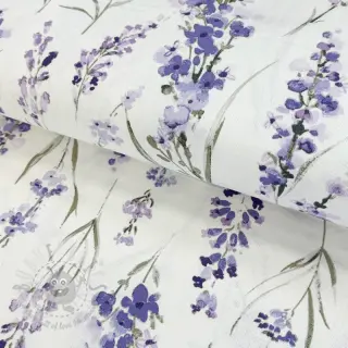 Tkanina dekoracyjna premium Watercolour lavender field
