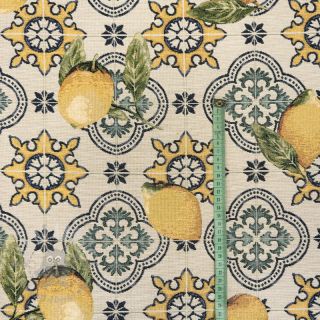Tkanina dekoracyjna GOBELIN PREMIUM Citrus fruit tales