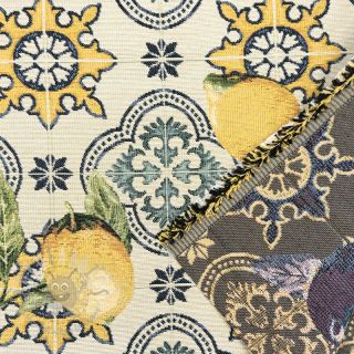 Tkanina dekoracyjna GOBELIN PREMIUM Citrus fruit tales