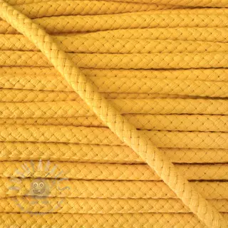 Sznurek bawełniany 8 mm lemon