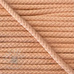 Sznurek bawełniany 8 mm peach
