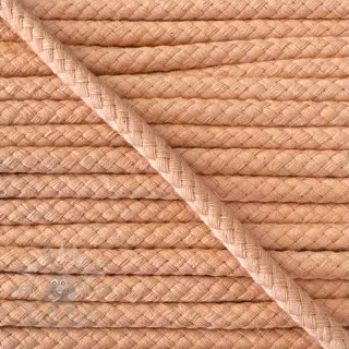 Sznurek bawełniany 8 mm peach