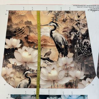 Tkanina dekoracyjna BAG Heron panel