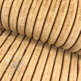 Sztuczne futro Shadow stripes bronze