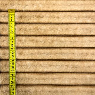 Sztuczne futro Shadow stripes bronze