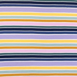 Dzianina Patches and stripes multicolour green