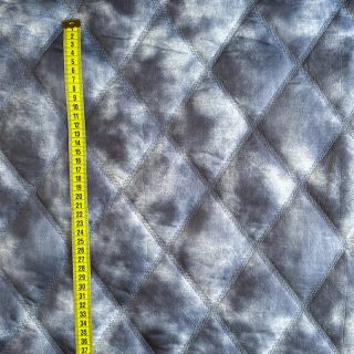 Pikowana tkanina Diamond midnight blue