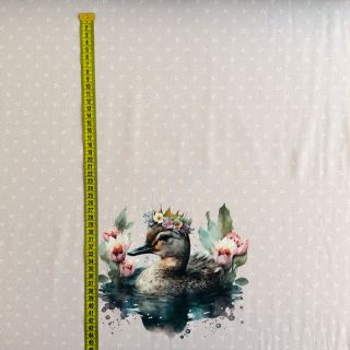 Dzianina Swan PANEL digital print