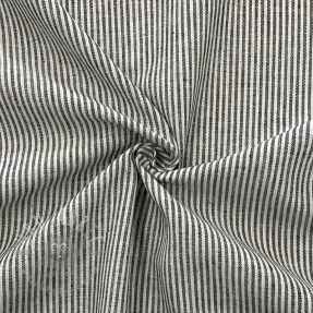 Len z bawełną Lira medium stripe black