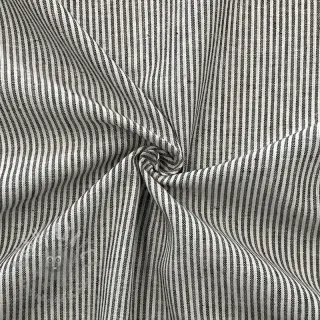 Len z bawełną Lira medium stripe black