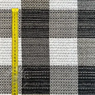 Tkanina dekoracyjna jacquard TWEED allover graphite