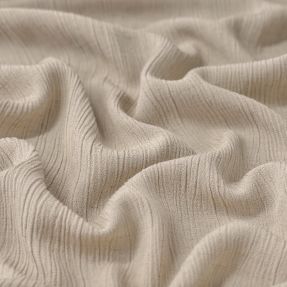 Wiskoza z lnem CRINCLE beige