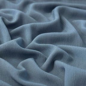 Wiskoza z lnem CRINCLE blue shadow