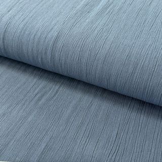 Wiskoza z lnem CRINCLE blue shadow