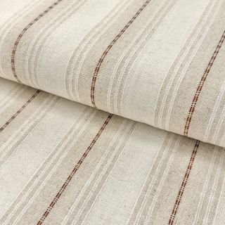 Len wiskoza Stripe brown