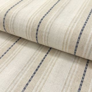 Len wiskoza Stripe navy