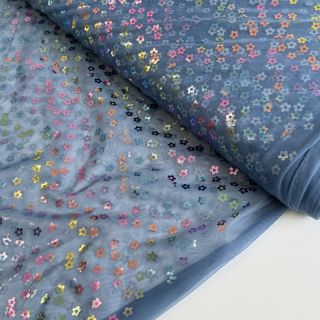 Tiul ROYAL FOIL Flower multi