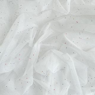 Tiul ROYAL MULTI FOIL white