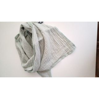Muślin double gauze blue heaven ORGANIC
