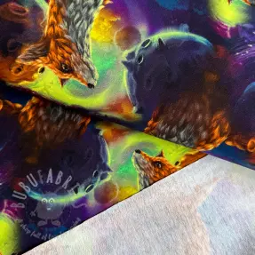 Dresówka Fantasy planets digital print