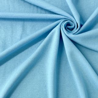 Dzianina VISCOSE LYCRA HEAVY blue topaz