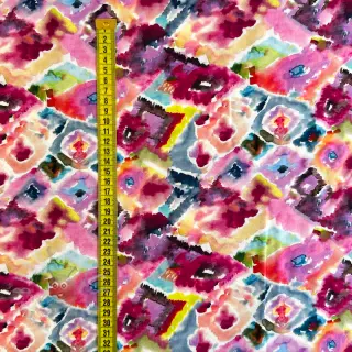 Wiskoza RAYON POPLIN Colorful Patterns design D digital print