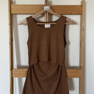Dzianina TENCEL modal light brown