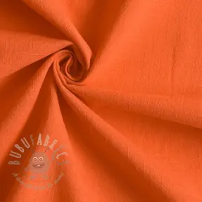 Bawełniana tkanina z lnem orange