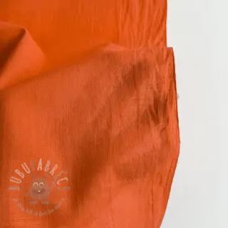 Bawełniana tkanina z lnem orange