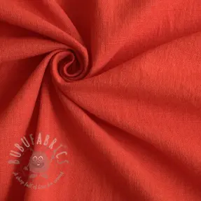 Bawełniana tkanina z lnem red