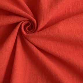 Tkanina bawełniana z lnem red