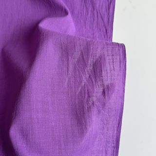 Tkanina bawełniana z lnem dark lilac