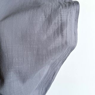 Tkanina bawełniana z lnem grey