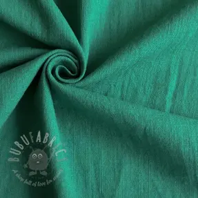 Bawełniana tkanina z lnem apple green