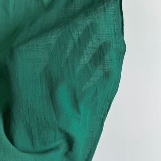 Tkanina bawełniana z lnem apple green