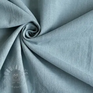 Bawełniana tkanina z lnem old blue