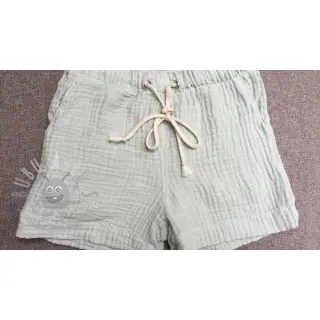 Muślin double gauze mint