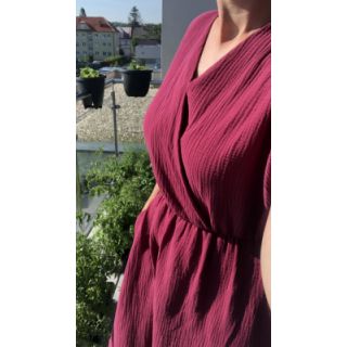 Podwójna gaza/muslin berry