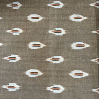 Bawełniana tkanina IKAT sand 2 klasa
