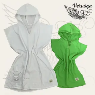 Muślin double gauze neon lime