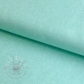 Len bawełna Fishbone mint