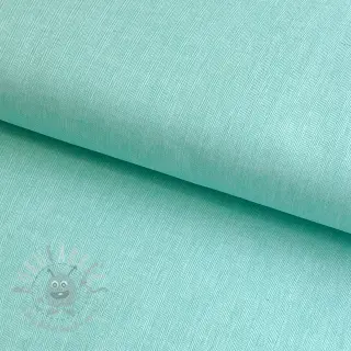 Len bawełna Fishbone mint